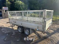 Erde tipping 5x10 Twin Axle Tipping Trailer