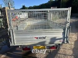 Erde tipping 5x10 Twin Axle Tipping Trailer