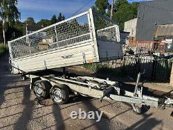 Erde tipping 5x10 Twin Axle Tipping Trailer