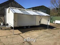 Event Trailer Display Trailer Mobile Display Unit Shop Twin Axle Box Trailer