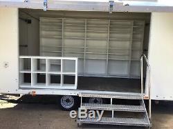 Event Trailer Display Trailer Mobile Display Unit Shop Twin Axle Box Trailer