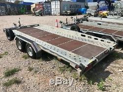 Ex-Hire Indespension CT27147 14ft Twin Axle Car Transporter Trailer 2700KG