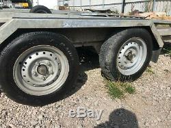Ex-Hire Indespension CT27147 14ft Twin Axle Car Transporter Trailer 2700KG