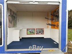 Exhibition Trailer Show Shop Hospitality Racing, Twin Axle Indespension Trailer