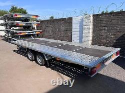 FLATBED Transporter Trailer Twin Axle Mars 5m x 2.1m 16.7ft 6.9ft 3000kg
