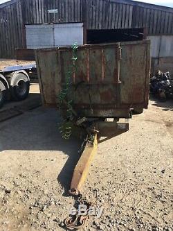 Farm Tipping Trailer Wheatley Twin Axle Twin Ram Tractor Agriculture