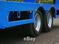 Farming Tractor Agri Plant Transporter Low Loader Fast Tow Twin Axle Trailer