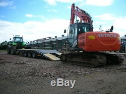 Farming Tractor Agri Plant Transporter Low Loader Fast Tow Twin Axle Trailer