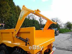 Farming Tractor Agri Tipping Dump Fast Tow Twin Axle Trailer