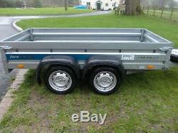 Faro twin axle trailer 7'9 x 4'2 spare wheel, cover excellent condition