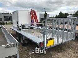 Fifth Wheel Mini Artic Gooseneck Plant Trailer Up to 5300KG Gross Weight on B+E