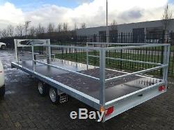 Fifth Wheel Mini Artic Gooseneck Trailer 6m Bed Up to 5300KG Gross Weight on B+E