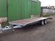 Flat Bed Beaver Tail Trailer Transporter 3500kg Twin Axle, With Loading Ramps