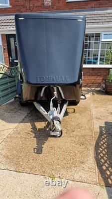 For Sale Black TOWaVAN Twin Axled Braked Box Trailer. Tow away for £1700.00