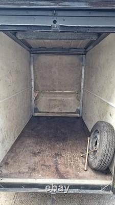 For Sale Black TOWaVAN Twin Axled Braked Box Trailer. Tow away for £1700.00
