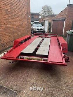 Fully Refurbished Car Transporter 3,8m x 1,7m Twin Axle 2000kg Trailer