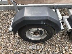 Galvanised Twin Axle Braked Boat Trailer
