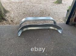 Galvanised steel trailer mudguards twin axle horse trailer car trailer