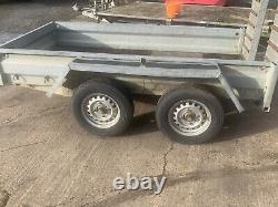 General Plant Twin Axle Trailer For Digger, Dumper, Mixer, Roller, Sand, Muck