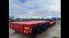 Gooseneck Detachable 4 Axle 100 Ton Trailer China High Quality Rgn Lowboy Trailer Manufacturer