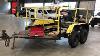 Govdeals Yellow Utility Twin Axle Trailer