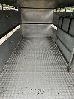 Graham Edwards 14ft Twin Axle Cattle Trailer. Tractor Loader Sheep Spreader JCB