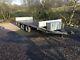 Graham Edwards Twin Axle Flat Bed Trailer 14 X 66 With Loading Ramps