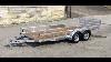 H U0026h 7x16 Tandem Axle Aluminum Utility Landscape Trailer 7000 Gvw H8216trsa 070