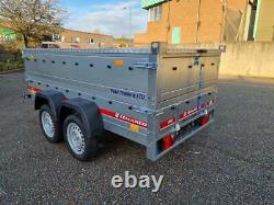 HARD TOP COVER CAR TRAILER 8'7 x 4'1 750 kg Spare wheel included