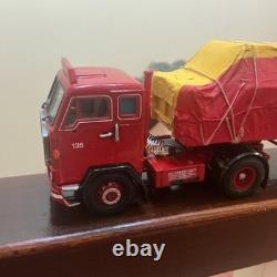 HEAVY HAULAGE 4x2 VOLVO F88 TWIN AXLE SHEETED TRAILER B. R. S. 150 SCALE CODE 3