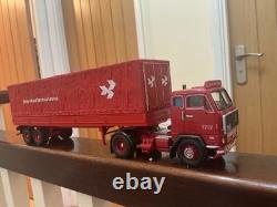HEAVY HAULAGE 4x2 VOLVO F88 TWIN AXLE TILT TRAILER B. R. S. 150 SCALE CODE 3