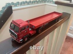 HEAVY HAULAGE 4x2 VOLVO F88 TWIN AXLE TILT TRAILER B. R. S. 150 SCALE CODE 3