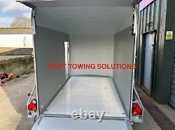 HIRE THIS TRAILER Debon C500 Twin Axle Box Trailer + Door + Ramp FROM £30/DAY