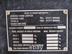 HM 12 Tonne 1213 Model, Twin Axle Grain Trailer Hyd Door and Rollover sheet