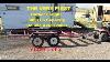 Harbor Freight 4x8 Trailer Extended To 10 5 Double Axle