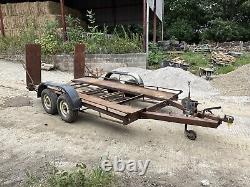 Harvey Frost Car Trailer Twin Axle Vintage 1960's Race Car Trailer