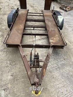 Harvey Frost Car Trailer Twin Axle Vintage 1960's Race Car Trailer