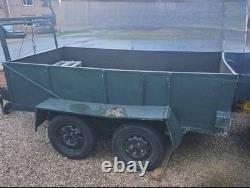 Heavy Duty Twin Axle Trailer Ideal for Landscaping or Tiny House DIY Chassis