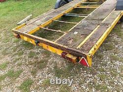 Heavy duty 3.5 ton twin axle car trailer