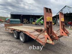 Herbst 16 Ton 20FT Twin Axle Low Loader Trailer For Tractor PLUS VAT
