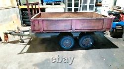 Hi-Line Multi-Tip Twin Axle Hydraulic Tipping Trailer indespension tipper 2600kg