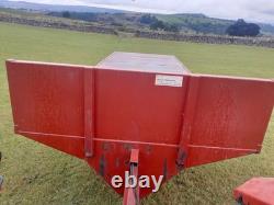Hirstle fabrications 24ft twin axle bale trailer, Marshall, Portequip, Bailey