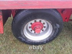 Hirstle fabrications 24ft twin axle bale trailer, Marshall, Portequip, Bailey
