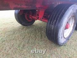 Hirstle fabrications 24ft twin axle bale trailer, Marshall, Portequip, Bailey