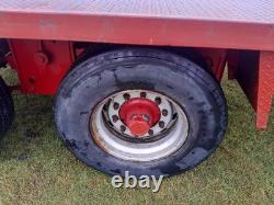 Hirstle fabrications 24ft twin axle bale trailer, Marshall, Portequip, Bailey