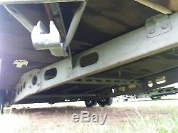 Hobby caravan trailer chassis spare or for storage. TWIN AXLE CARAVAN