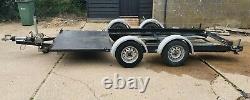 Homemade Twin Axle 14ftx5.5ft Car Trailer