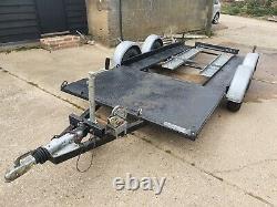 Homemade Twin Axle 14ftx5.5ft Car Trailer