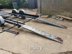 Homemade Twin Axle 14ftx5.5ft Car Trailer