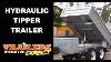 Hydraulic Tipper Trailer 2900 Kg Dual Axle Ph 1300 866 869
